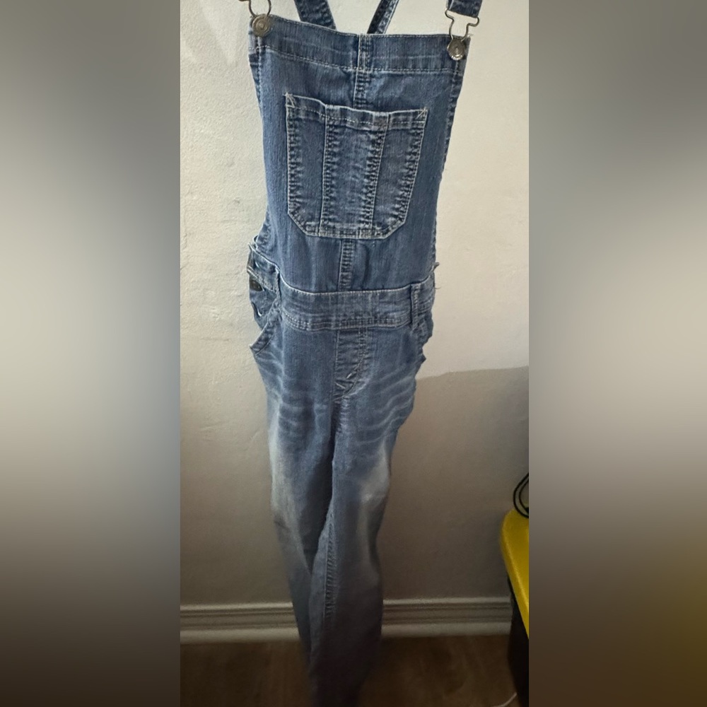 Wallflower Classic Blue Denim Overalls